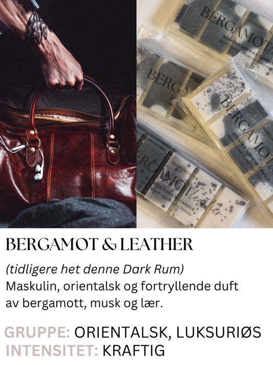 Bergamot & Leather - Duftvoks