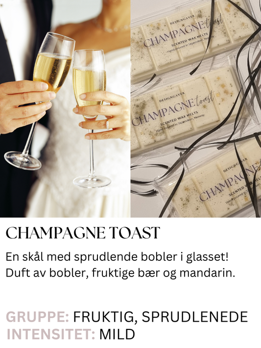 Champagne Toast - Duftvoks - Frisk fruktig sprudleduft