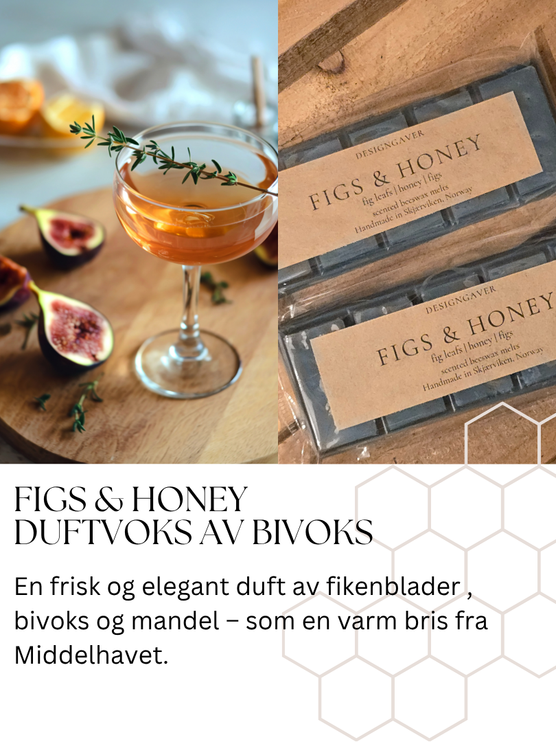 Figs & Honey - Duftvoks av norsk BIVOKS