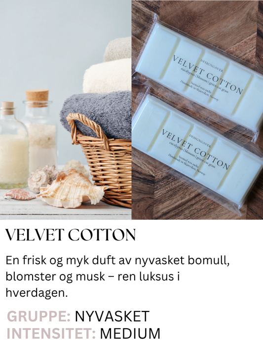 Velvet Cotton - Duftvoks