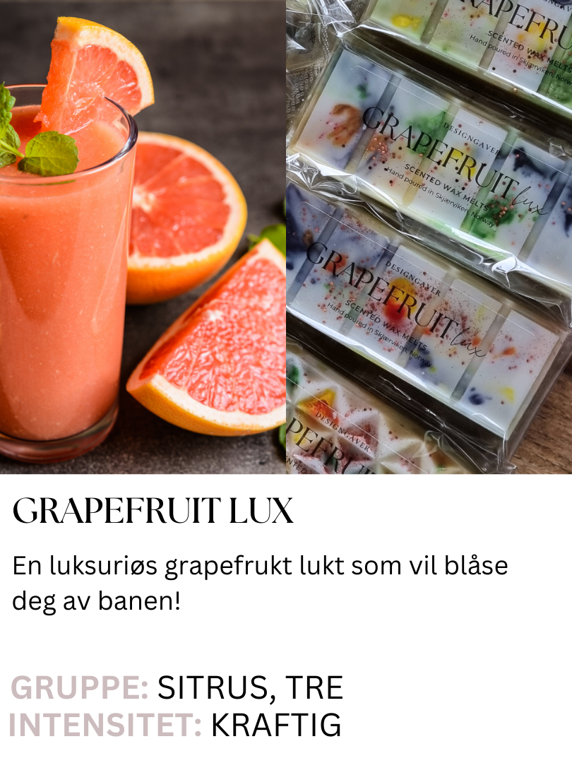 Grapefruit Lux - Duftvoks