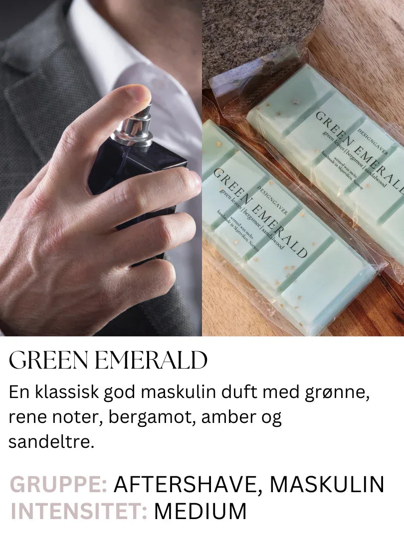 GreenEmerald-duftvoks - DesignGaver