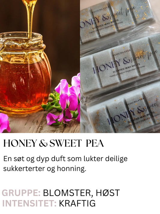 Honey & Sweet Pea - Duftvoks