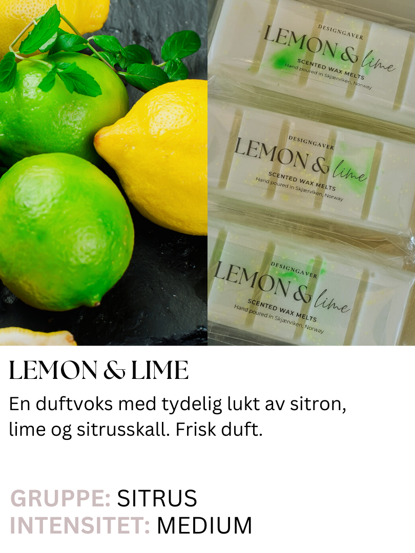 Lemon & LIme - Duftvoks