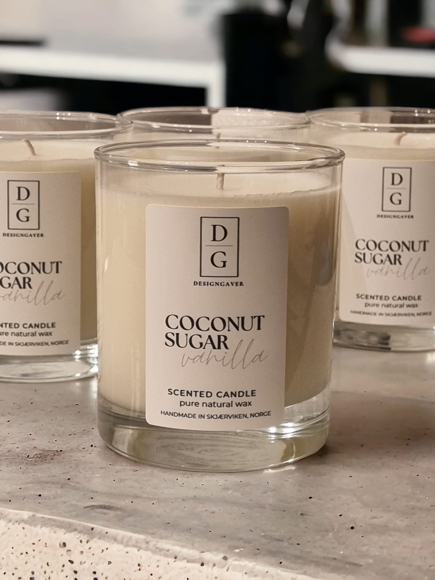 Coconut Sugar & Vanilla - Duftlys 220gram