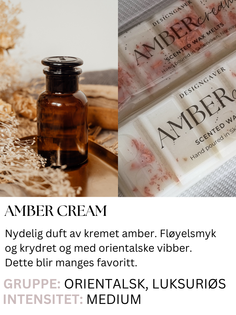 Amber Cream - Duftvoks - Duftvoks