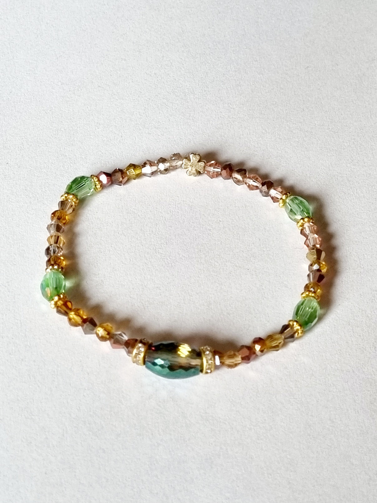 Armbånd - Golden green