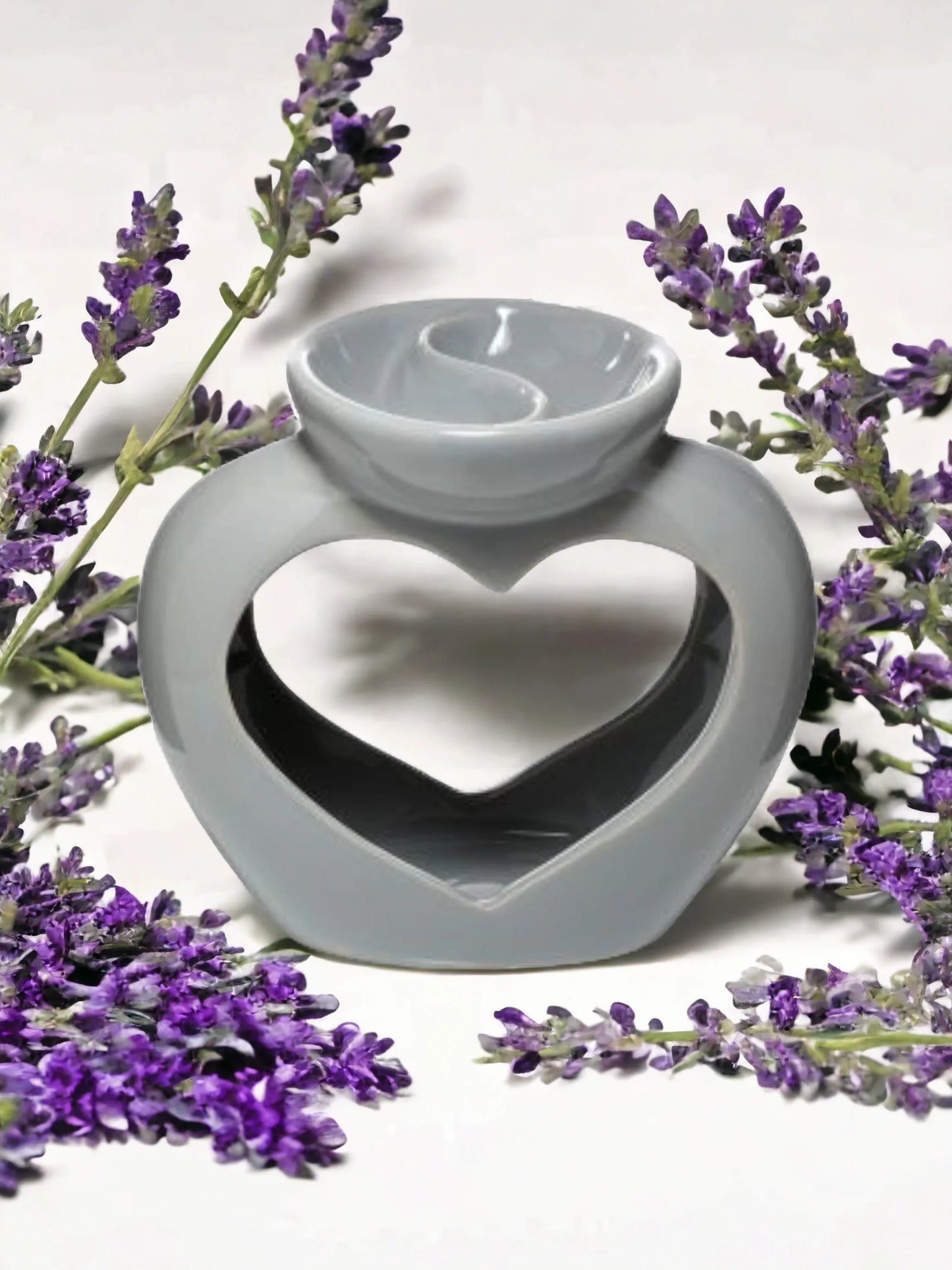 Aromalampe - Hjerte - Perfekt gave til morsdag eller valentinsdagen! - aromalampe