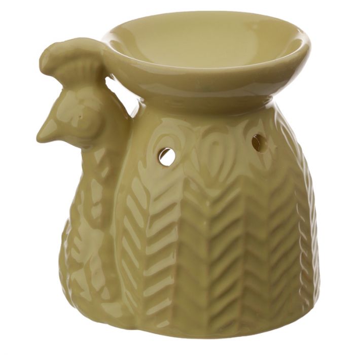 Aromalampe Påfugl - Flere farger - Gul - aromalampe