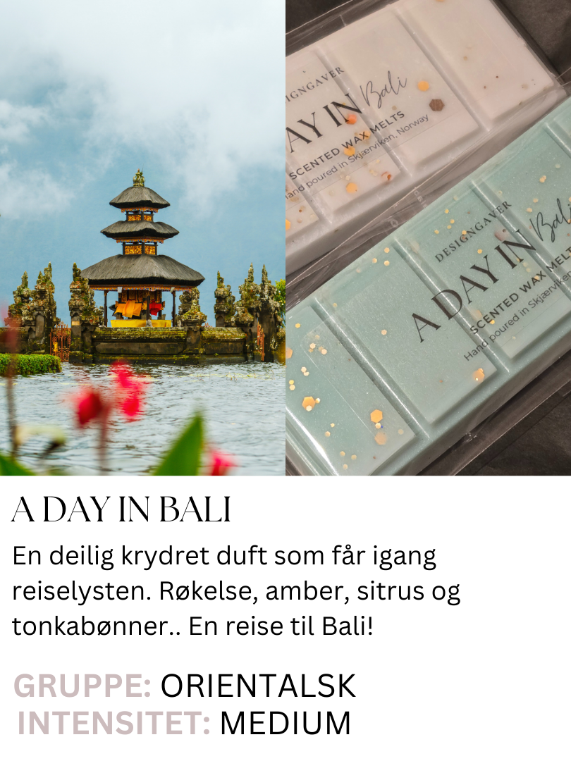 A day in Bali - Duftvoks