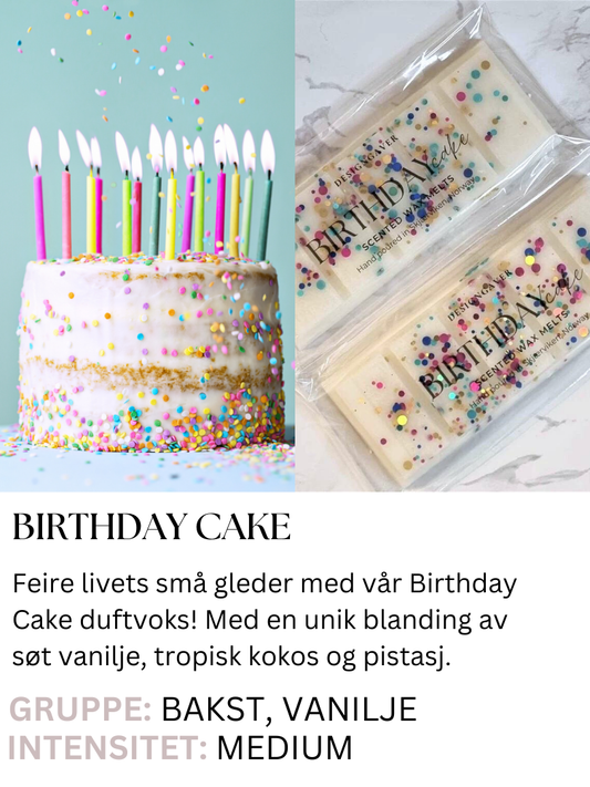 Birthday Cake - Duftvoks - Duftvoks