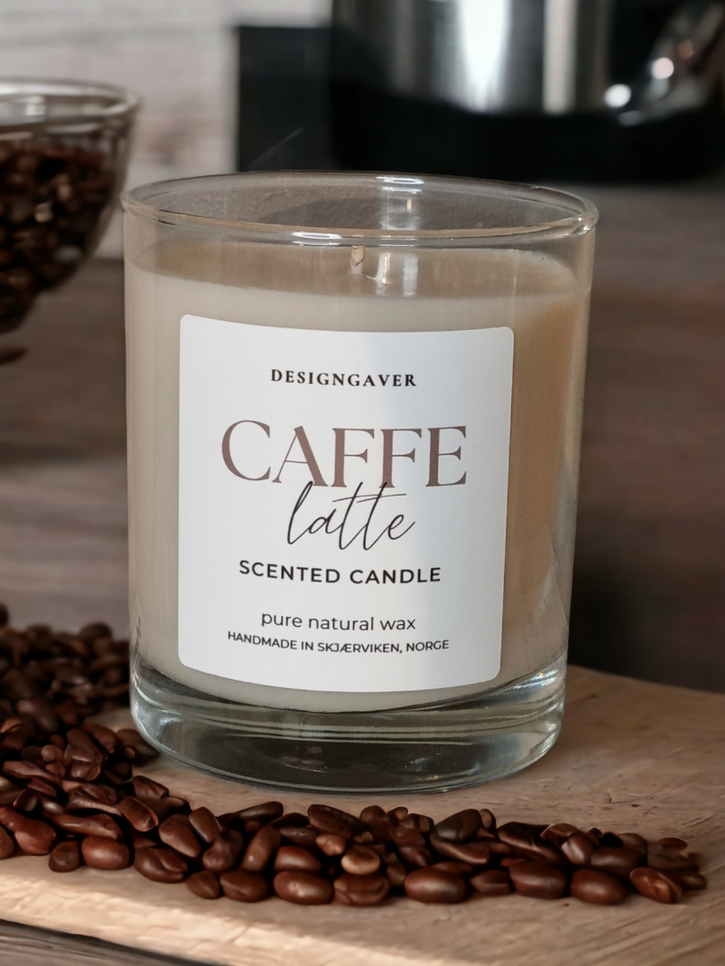 Caffe Latte - Duftlys 220g - Duftlys