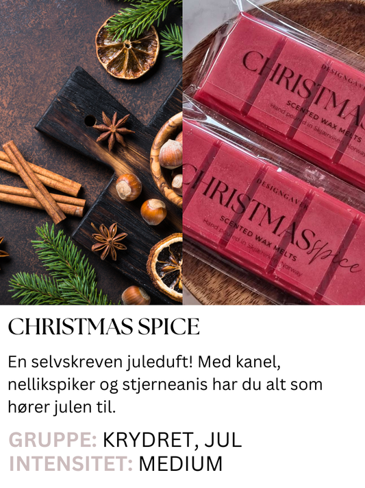 Christmas spice - Duftvoks som lukter julekrydder - Duftvoks