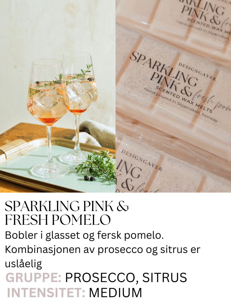 Sparkling Pink & Fresh Pomelo - Duftvoks
