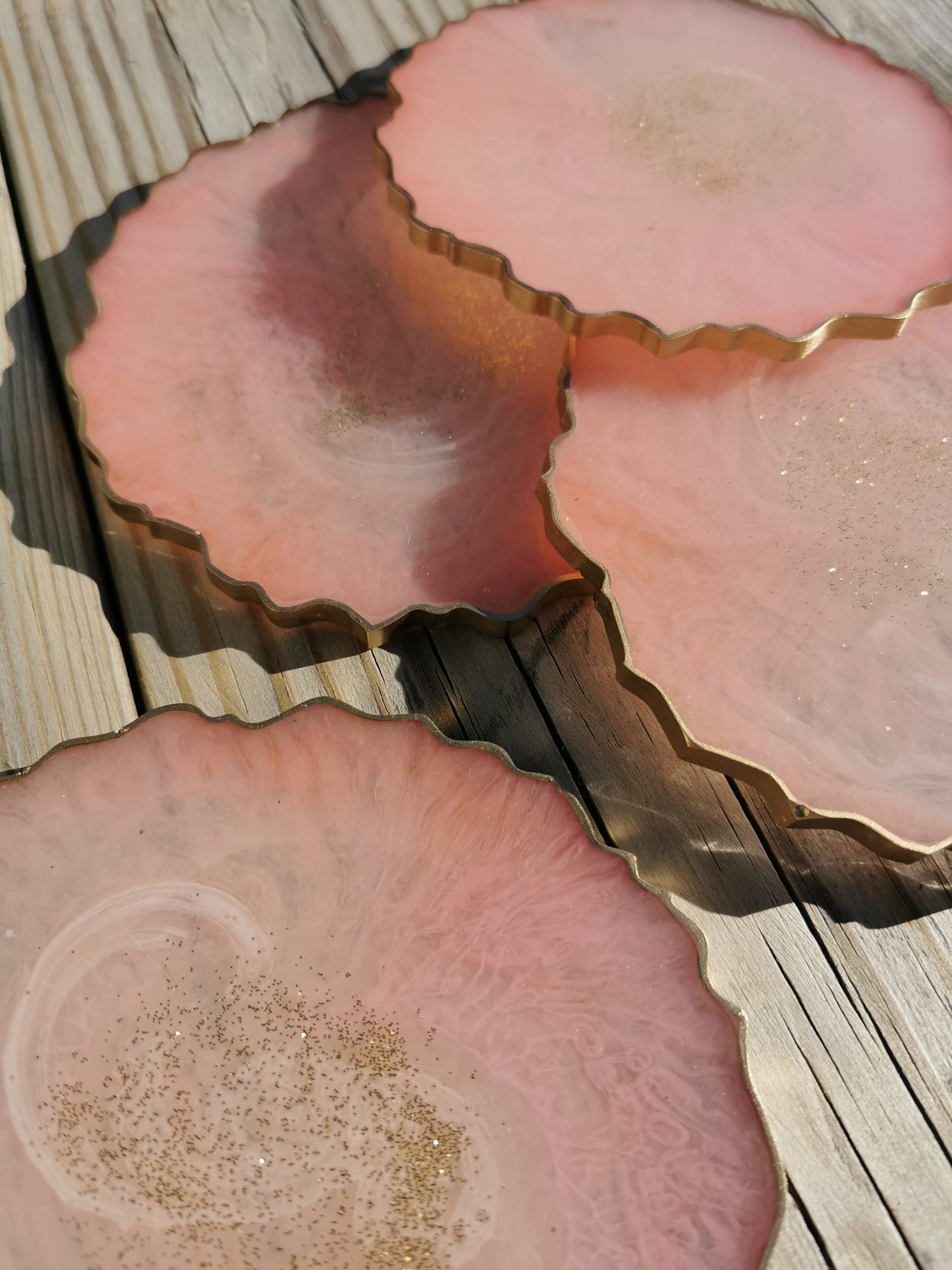 Coasters lakserosa - Glassbrikker