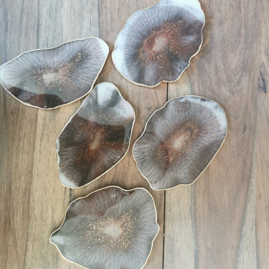 Coasters sett på 5 - Glassbrikker