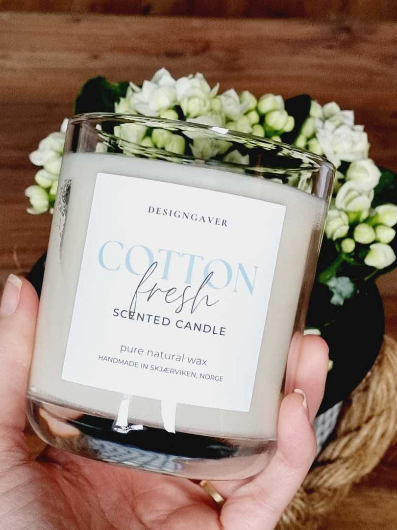 Cotton Fresh - Duftlys 270g - Duftlys