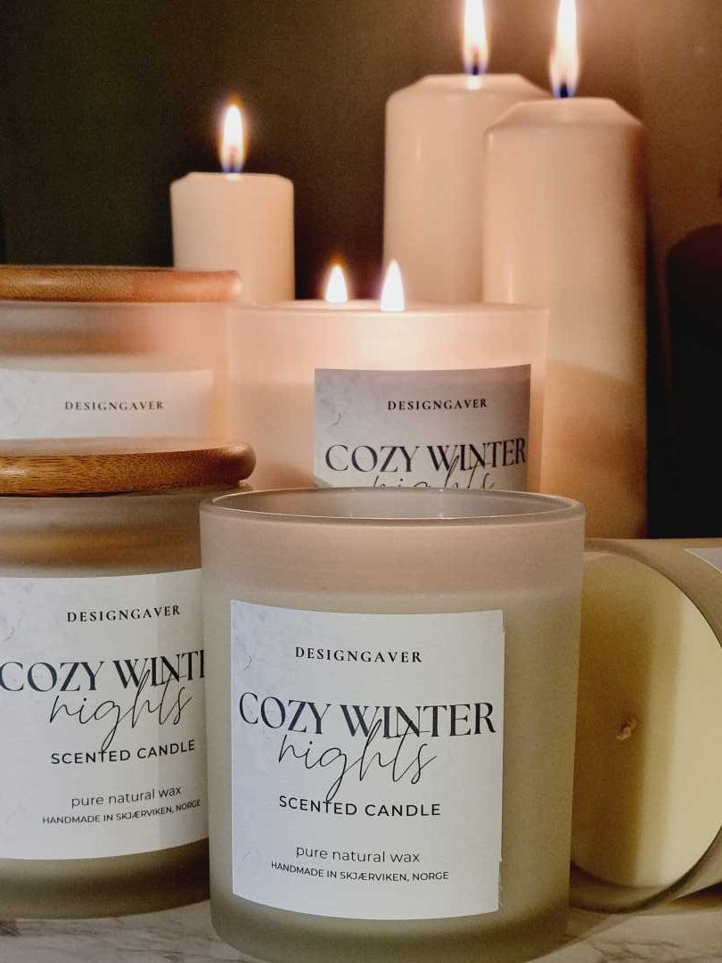 Cozy Winter Nights - Duftlys 220g - Duftlys