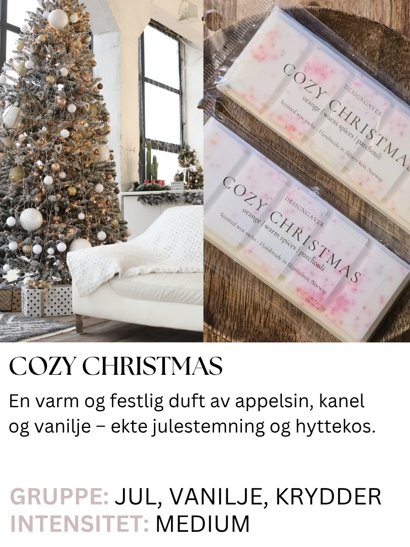 Cozy Christmas - Duftvoks - Begrenset antall