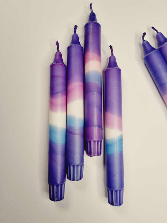 Dipdye kronelys - Purple - Kronelys