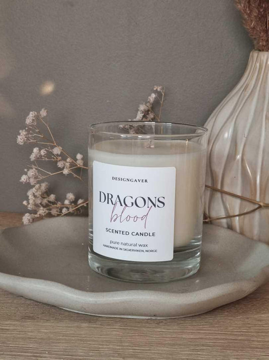 dragonsblood-duftlys-dragon-dragons-scented-candle-lys-luktlys - DesignGaver