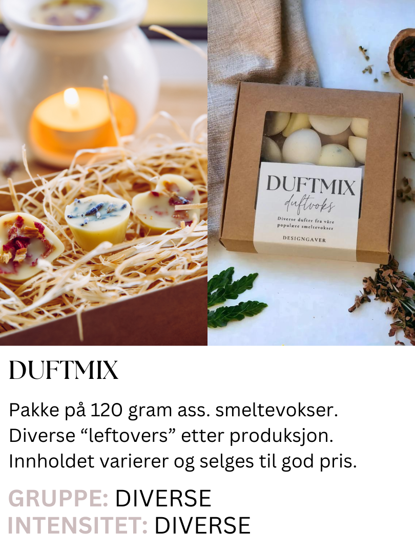 Duftmix - Smeltevoks/Duftvoks 120g