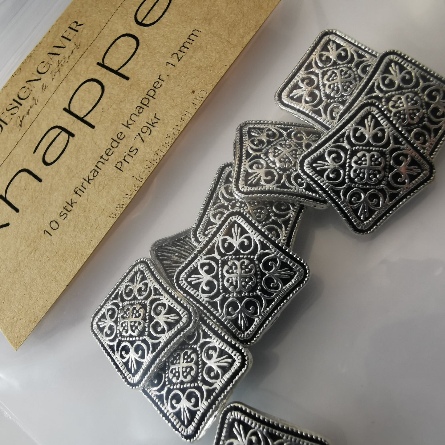 Firkantede knapper - Knapper