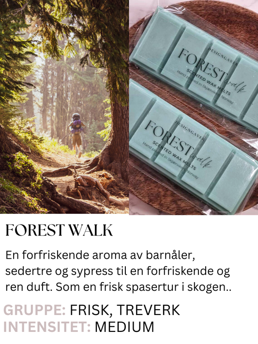 Forest walk - Duftvoks som lukter frisk skog - Duftvoks