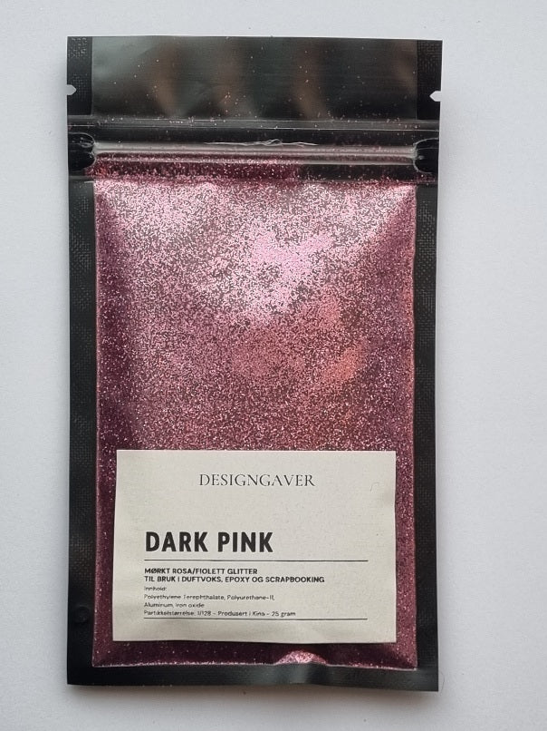 Glitter - 25 gram - Dark Pink