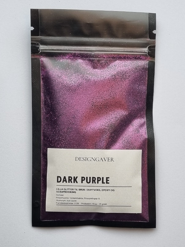 Glitter - 25 gram - Dark Purple