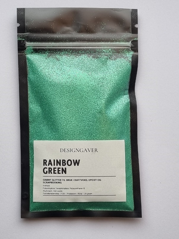 Glitter - 25 gram - Rainbow Green