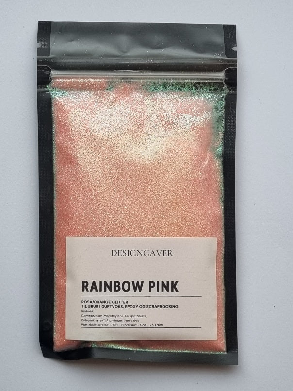 Glitter - 25 gram - Rainbow Pink