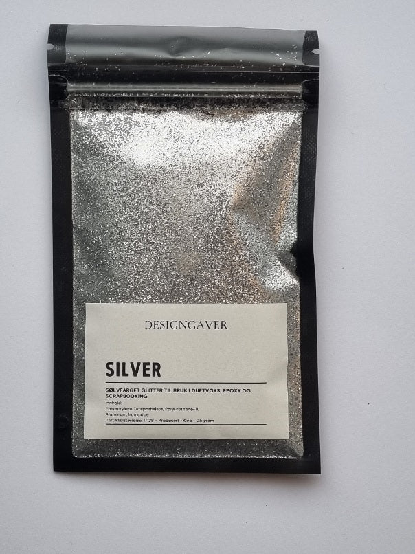 Glitter - 25 gram - Silver