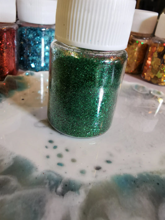 Glitter grønn - glitter