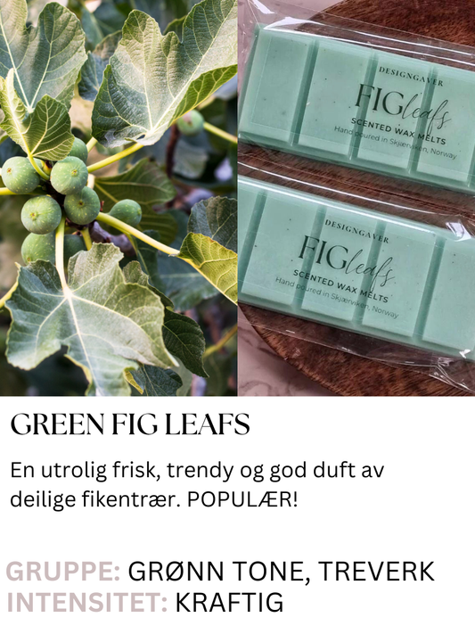 Green Fig leafs - ANBEFALES - TILBUD - Duftvoks