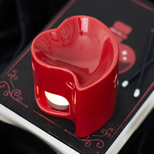 hjerte-rodt-valentinsdagen-valentinsgave-aromalampe-duftlampe - DesignGaver