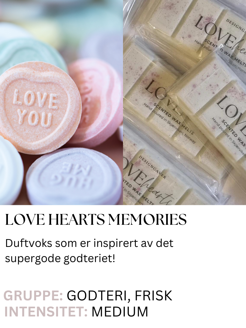Love Heart Memories - Duftvoks - Duftvoks