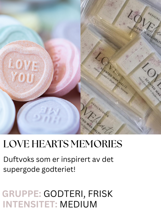 Love Heart Memories - Duftvoks - Duftvoks