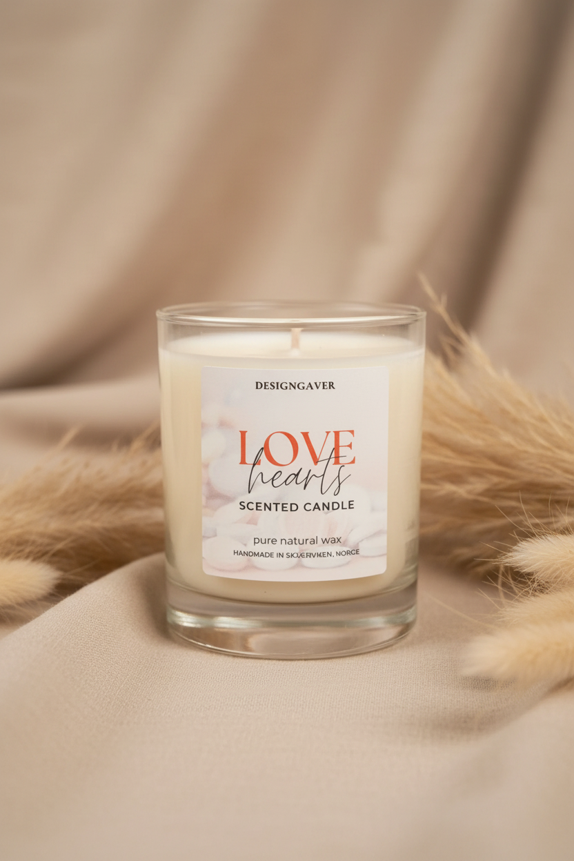 Love hearts memories - Duftlys 220g