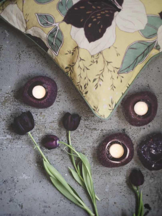 Telysholder - Støvlilla - Fine til advent!