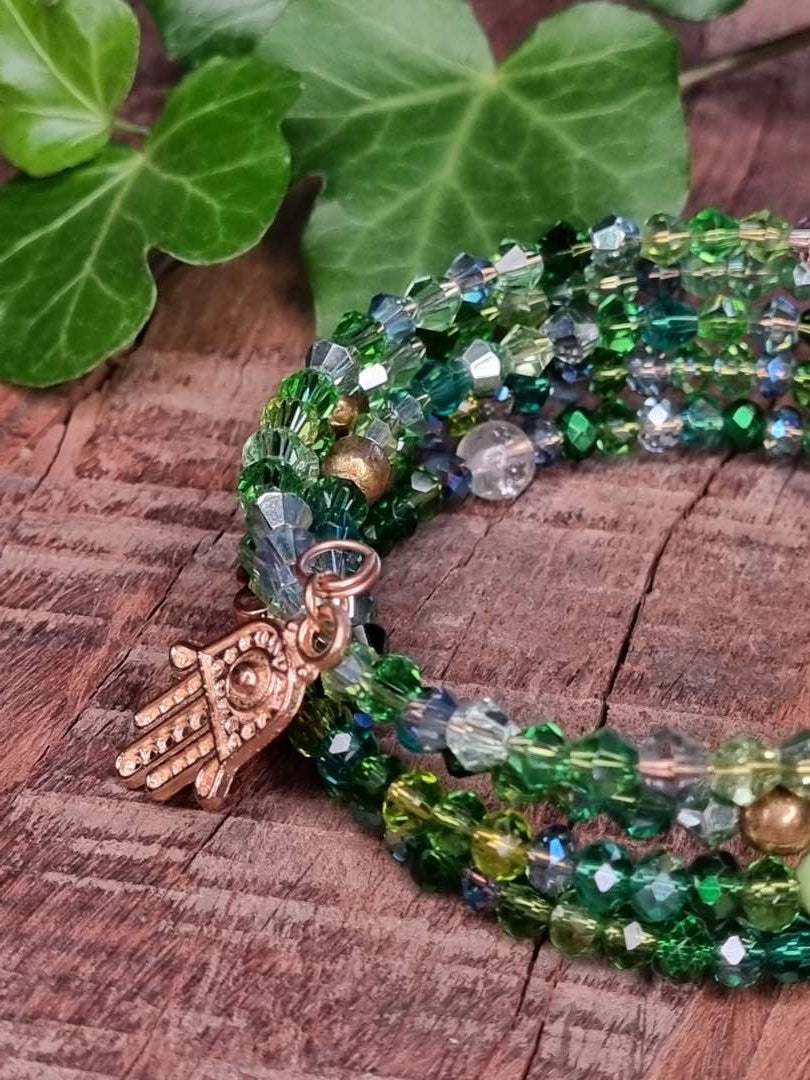 Memory wire armbånd