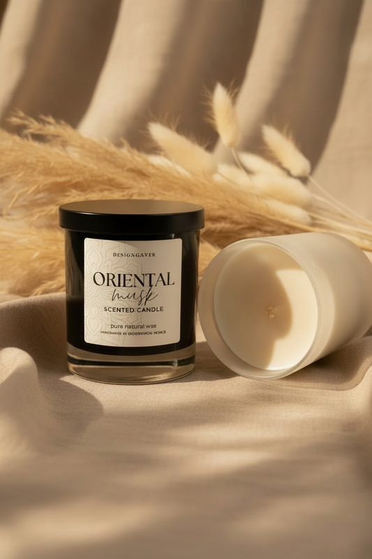 Oriental musk - Duftlys 220g/30cl - Duftlys