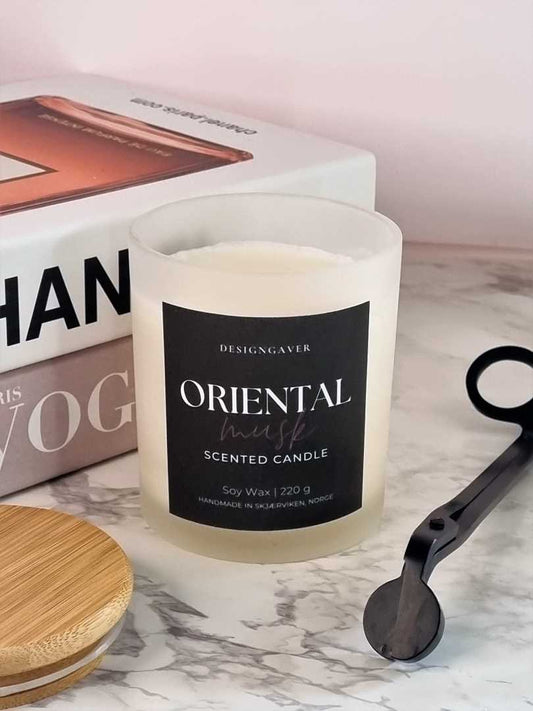 Oriental musk - Duftlys 220g/30cl - Duftlys