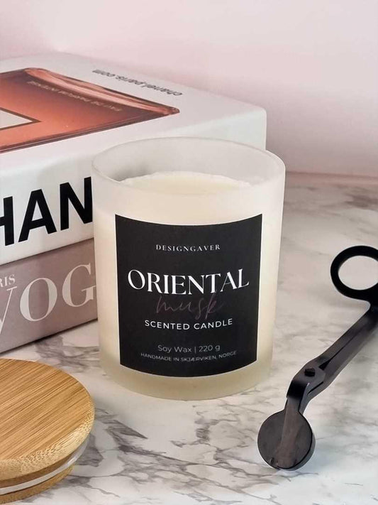 Oriental musk - Duftlys 220g/30cl - Duftlys
