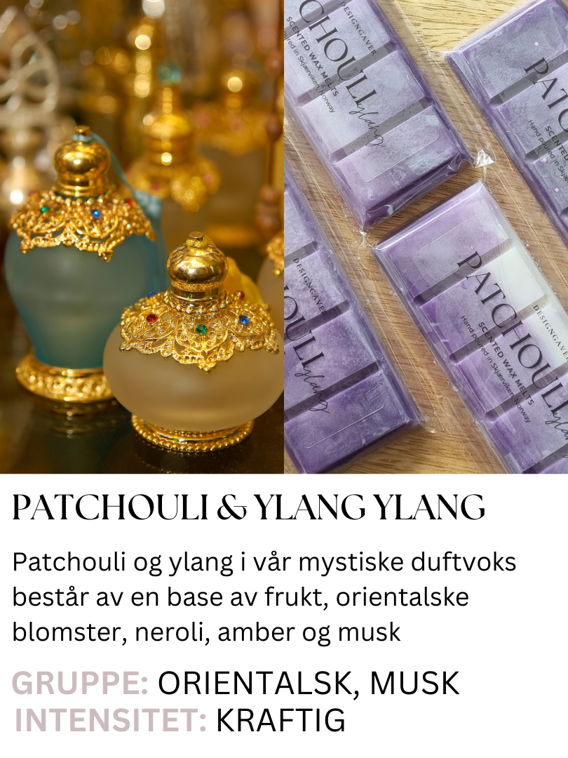 Patchouli Ylang Ylang - Duftvoks - Duftvoks