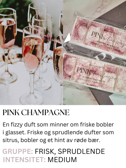 Pink Champagne - Duftvoks UTGÅR FRA SORTIMENTET - Duftvoks
