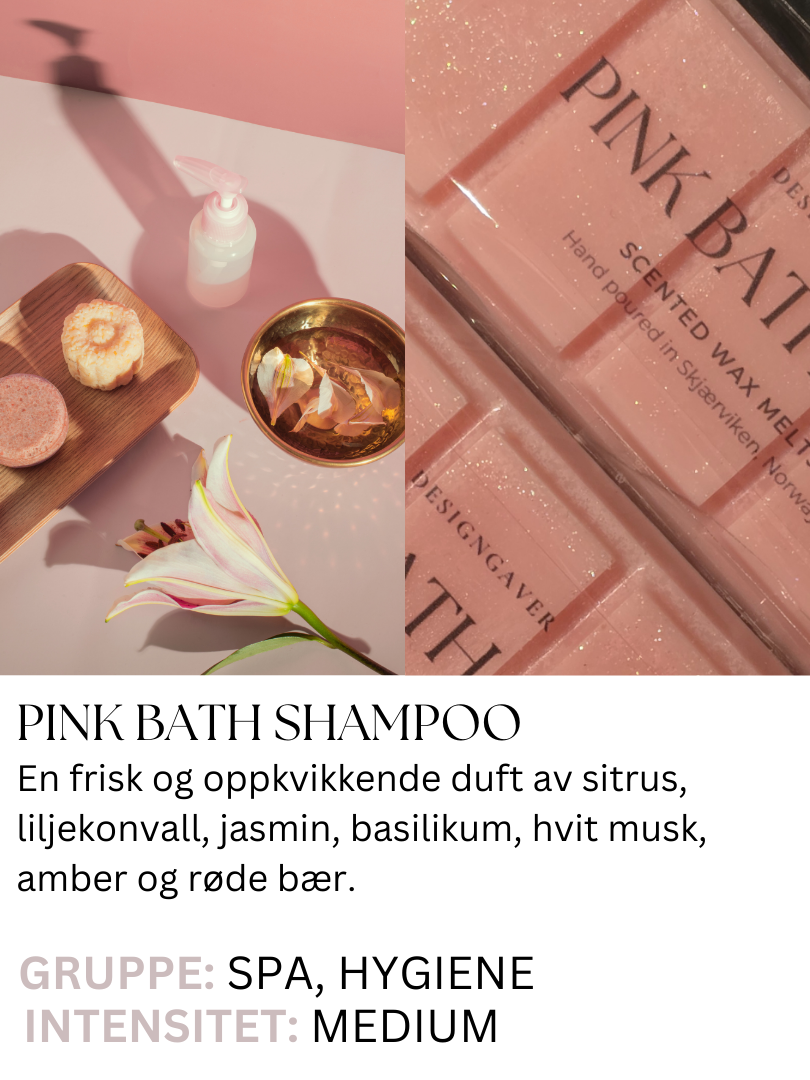 Pink Bath Shampoo - Duftvoks