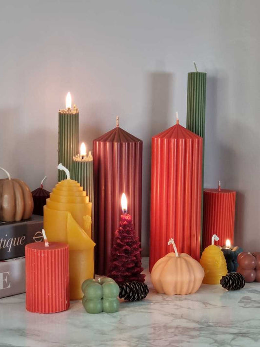 Ribbed pillar - Kubbelys - Dekorlys