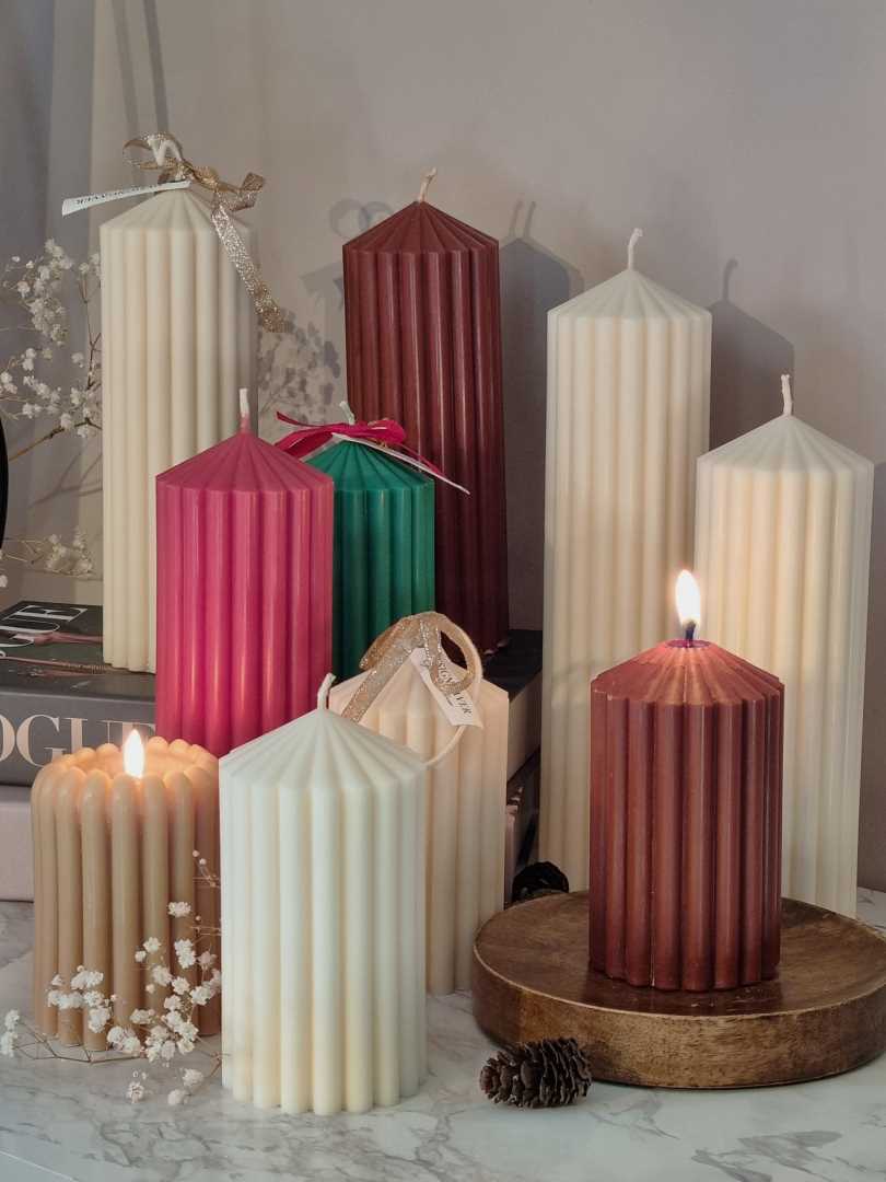 Ribbed pillar - Kubbelys - Dekorlys