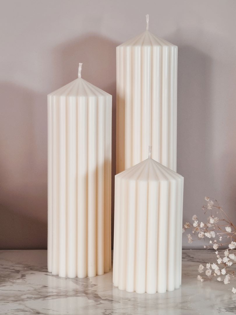 Ribbed pillar - Kubbelys - Dekorlys